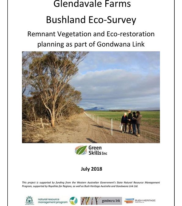 Glendavale Farms Bushland Eco Survey June 2018