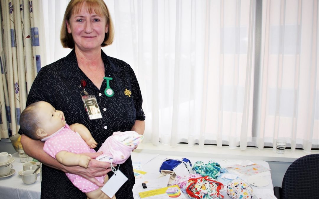 Perth hospital takes the lead in Cloth Nappy education