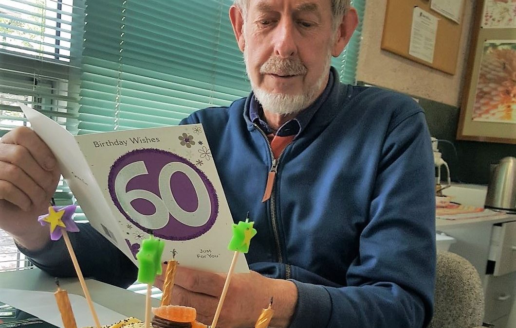 Perth Ecojobs Manager Kevin Toovey celebrates his 60th Birthday